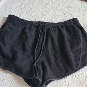 PINK Victoria's Secret Black Athletic Shorts